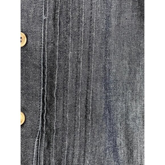 Boden Denim Midi Dress 18L Blue Boho Western Classic Resort Cowgirl Honky Tonk - Picture 7 of 13